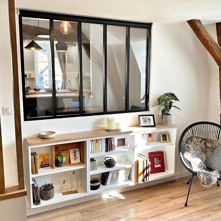 Apartamento Le Repere Des Sommeliers - Sejour A Auxerre Exterior foto
