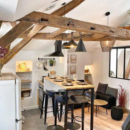 Apartamento Le Repere Des Sommeliers - Sejour A Auxerre Exterior foto