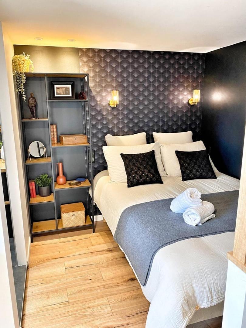 Apartamento Le Repere Des Sommeliers - Sejour A Auxerre Exterior foto