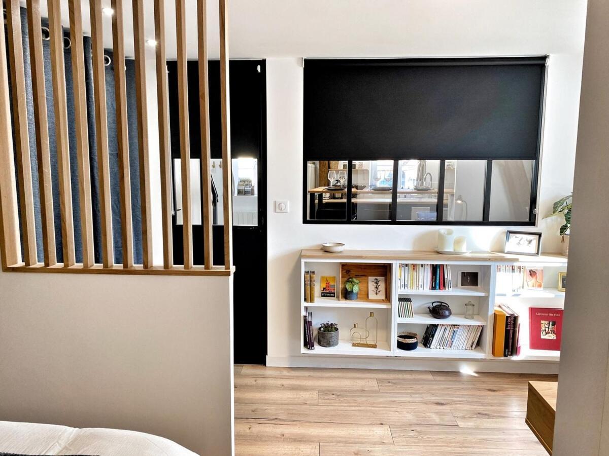 Apartamento Le Repere Des Sommeliers - Sejour A Auxerre Exterior foto